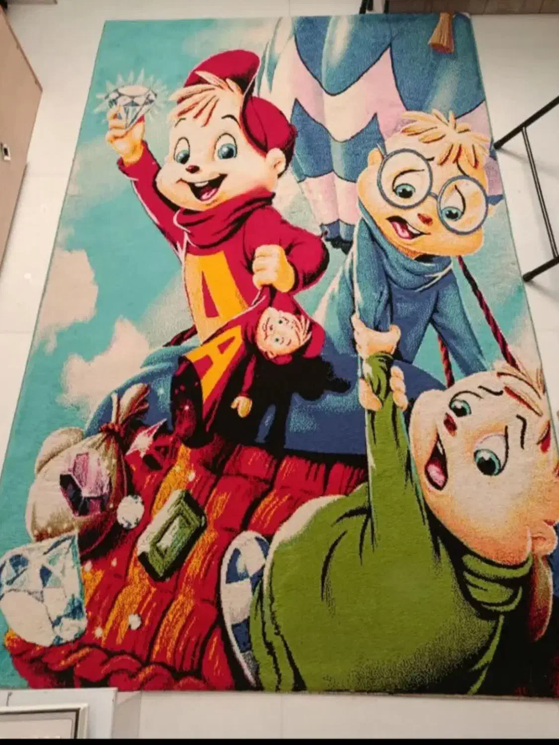 فرش چند رنگ نو|فرش|خرم‌آباد, |دیوار