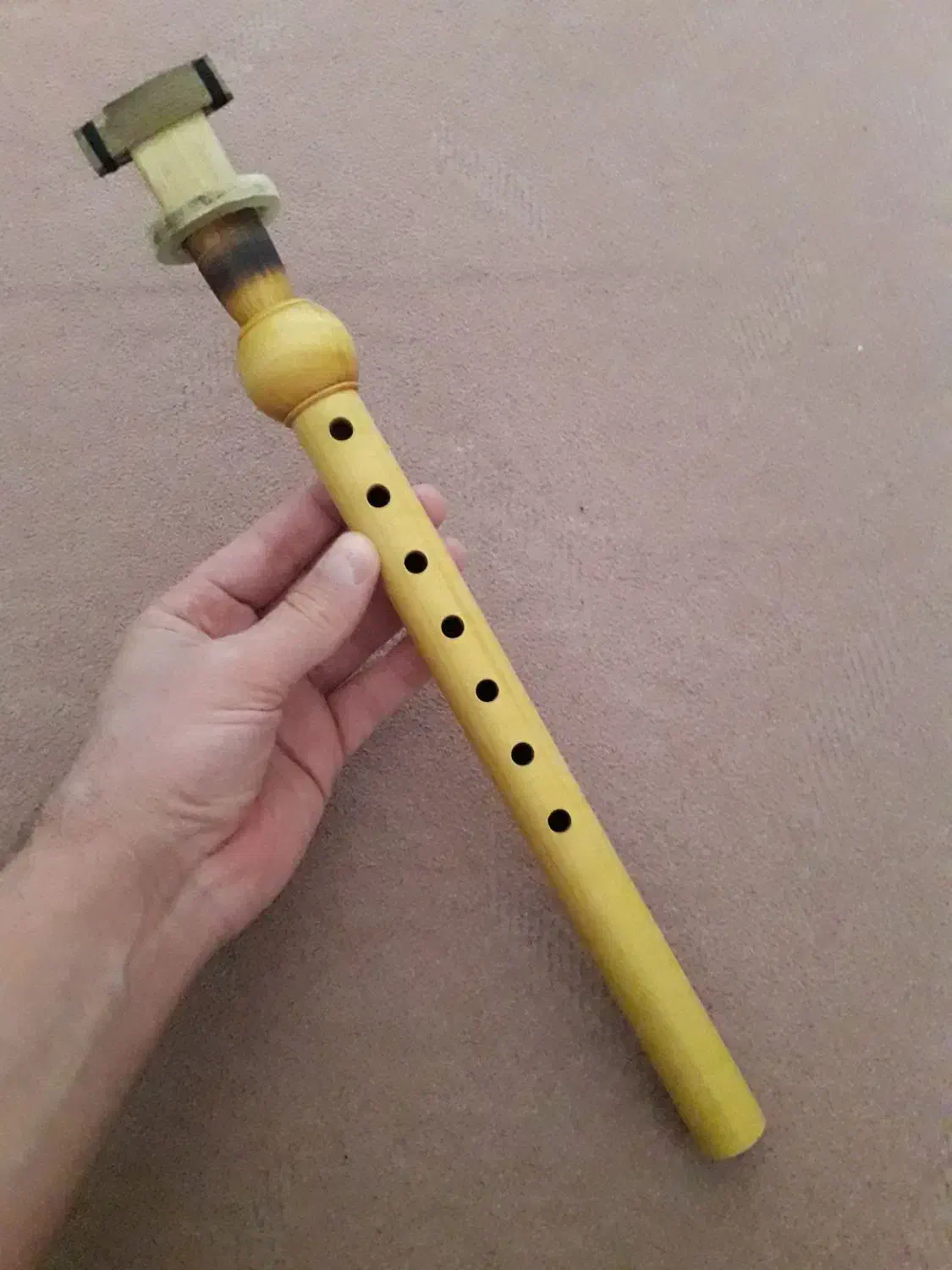 ساز بالابان چوب شمشاد|سازهای بادی|کرمانشاه, |دیوار