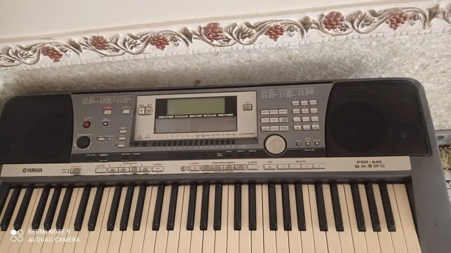 یاماها psr640 در حد نو.|پیانو، کیبورد، آکاردئون|سنندج, |دیوار
