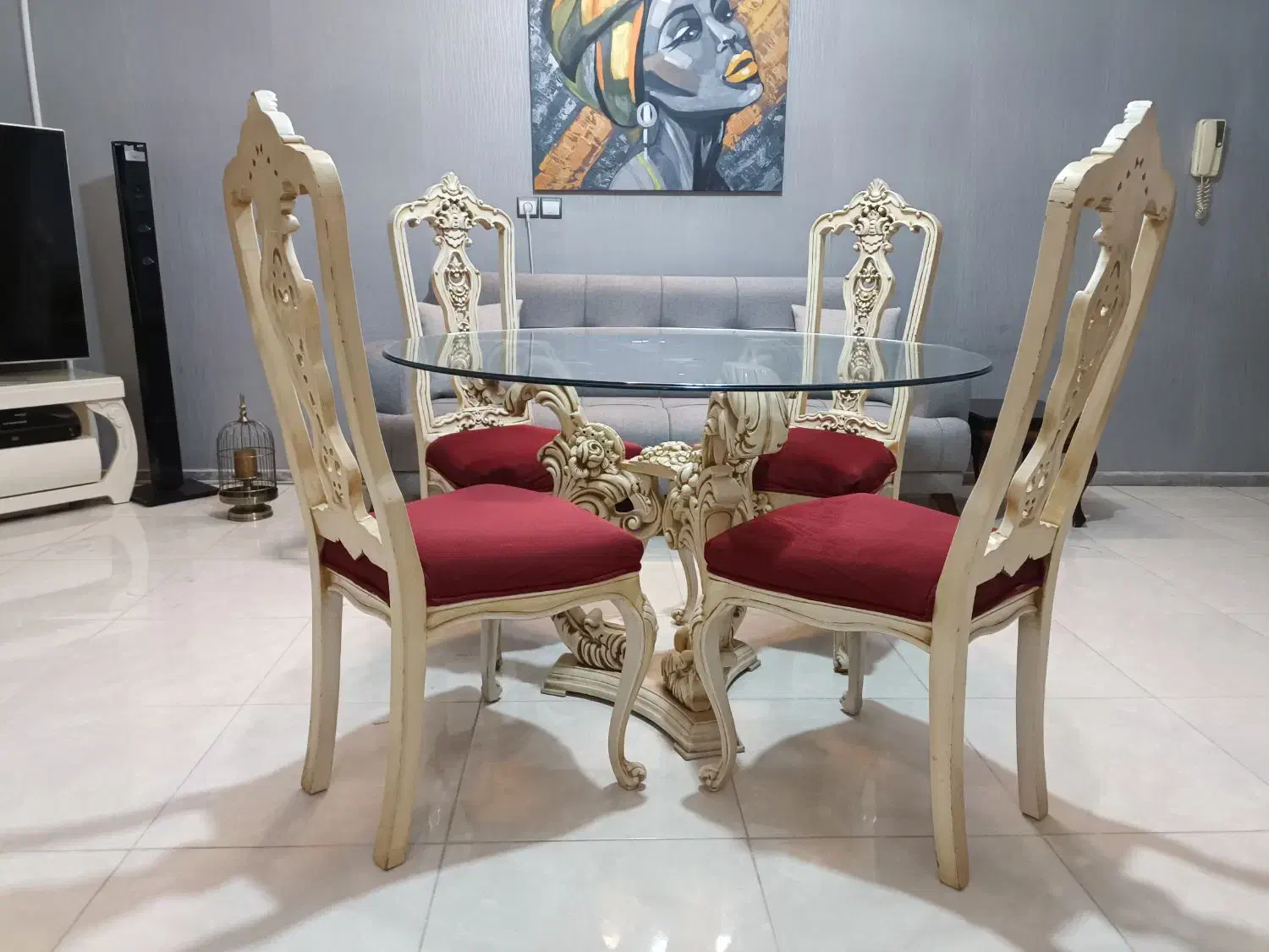 میز و صندلی نهارخوری|میز و صندلی غذاخوری|مشهد, نیروی هوایی|دیوار