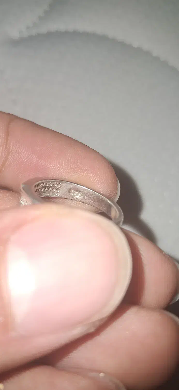 حلقه نقره دخترانه|جواهرات|اراک, |دیوار