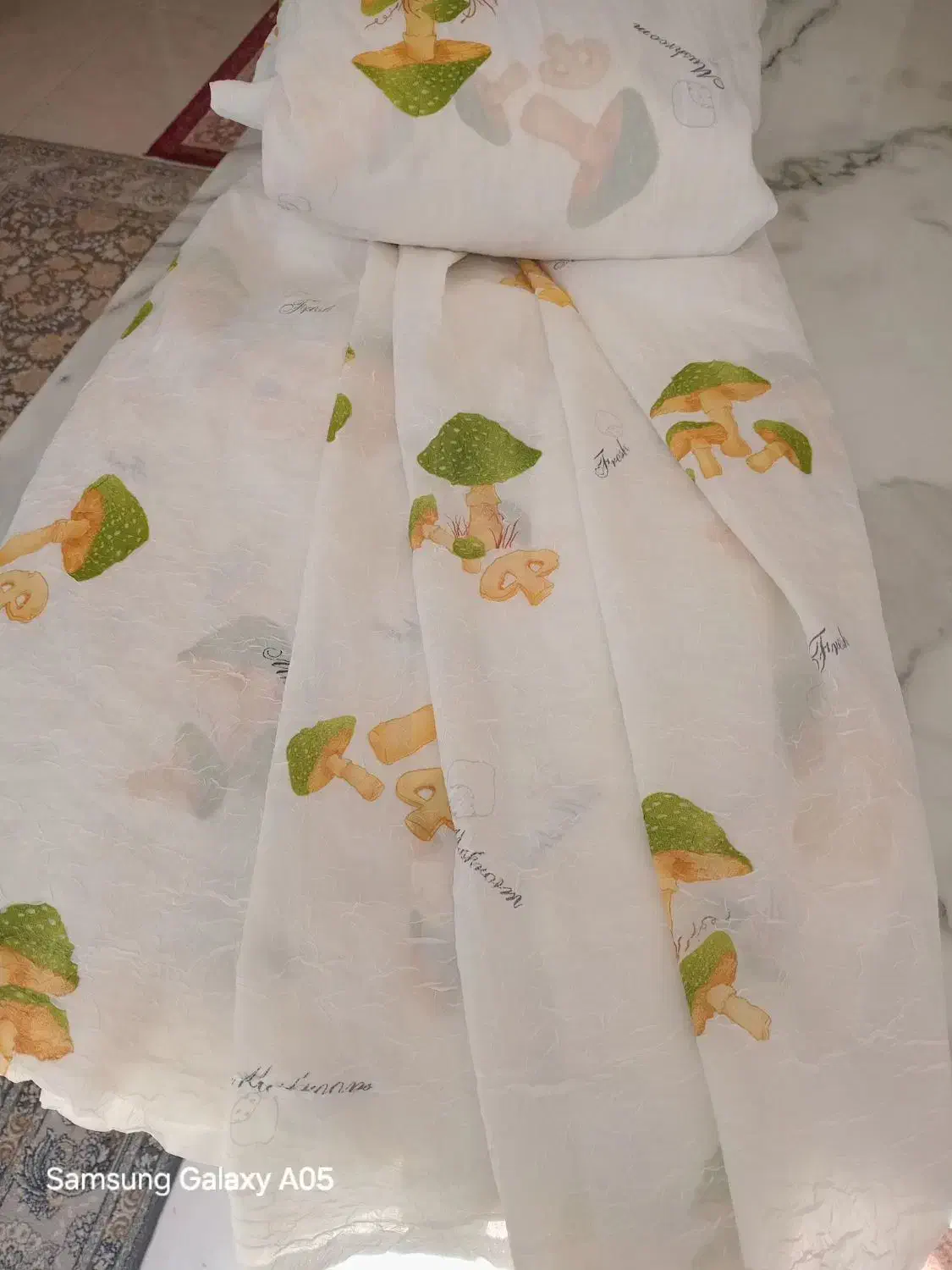 پرده حریر ساتن|پرده، رانر، رومیزی|اصفهان, ملکشهر|دیوار