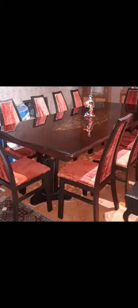 میزناهارخوری ۱۰نفره|میز و صندلی غذاخوری|بروجن, |دیوار