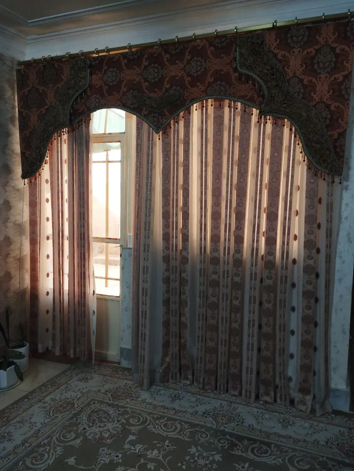 پرده پذیرایی|پرده، رانر، رومیزی|جوادآباد, |دیوار