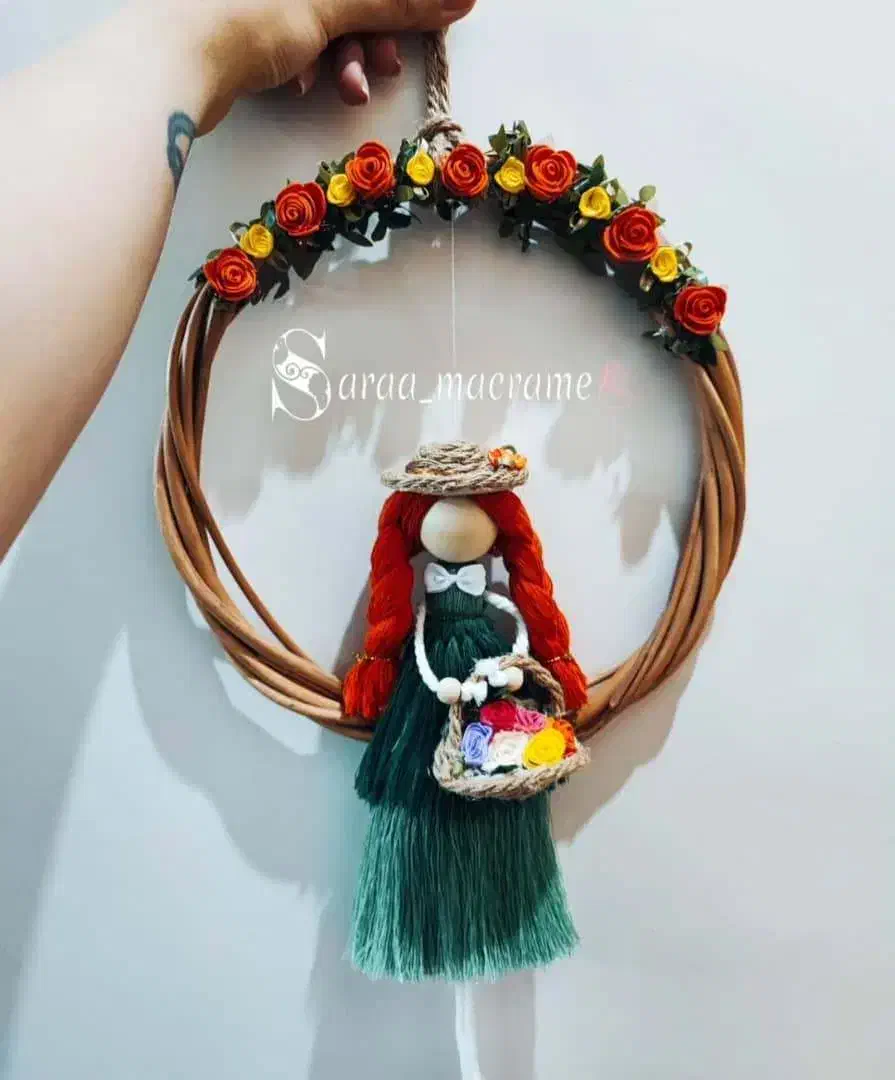 آویزهای عروسک مکرومه|اسباببازی بچه|تهران, افسریه جنوبی|دیوار