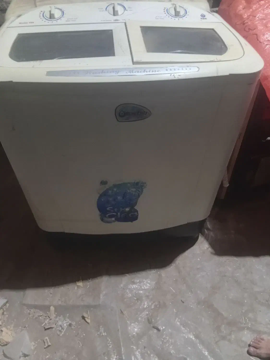 دو دانه ماشین لباسشویی دو قلو|ماشین لباسشویی و خشککن لباس|رضویه, |دیوار