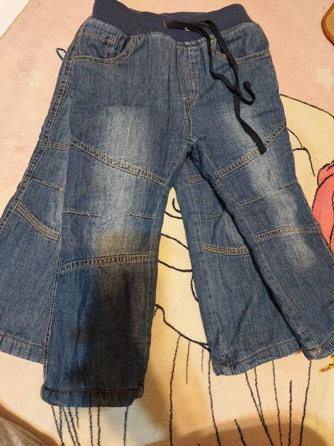 شلوار دو لایه داخل کرکی|کفش و لباس بچه|رشت, کاکتوس|دیوار