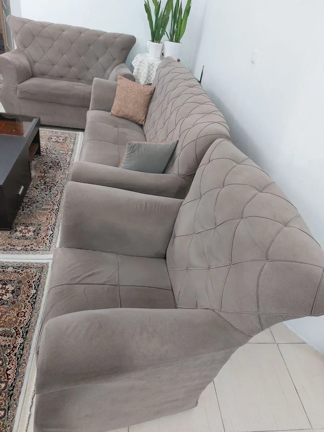 بندرانزلی مبل ۷نفره چستر|مبلمان خانگی و میز عسلی|بندر انزلی, تهران|دیوار