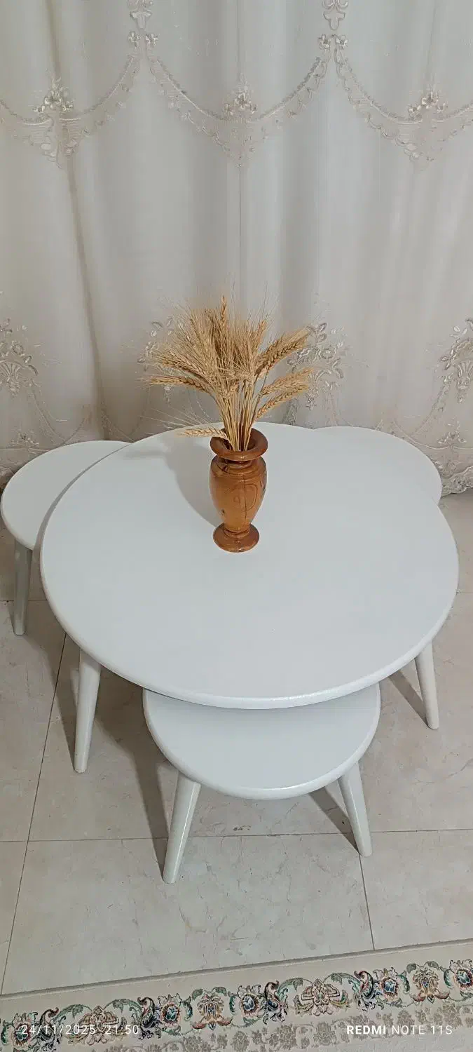 مبل 7نفره و میز جلو مبلی و عسلی|مبلمان خانگی و میز عسلی|قائم‌شهر, |دیوار