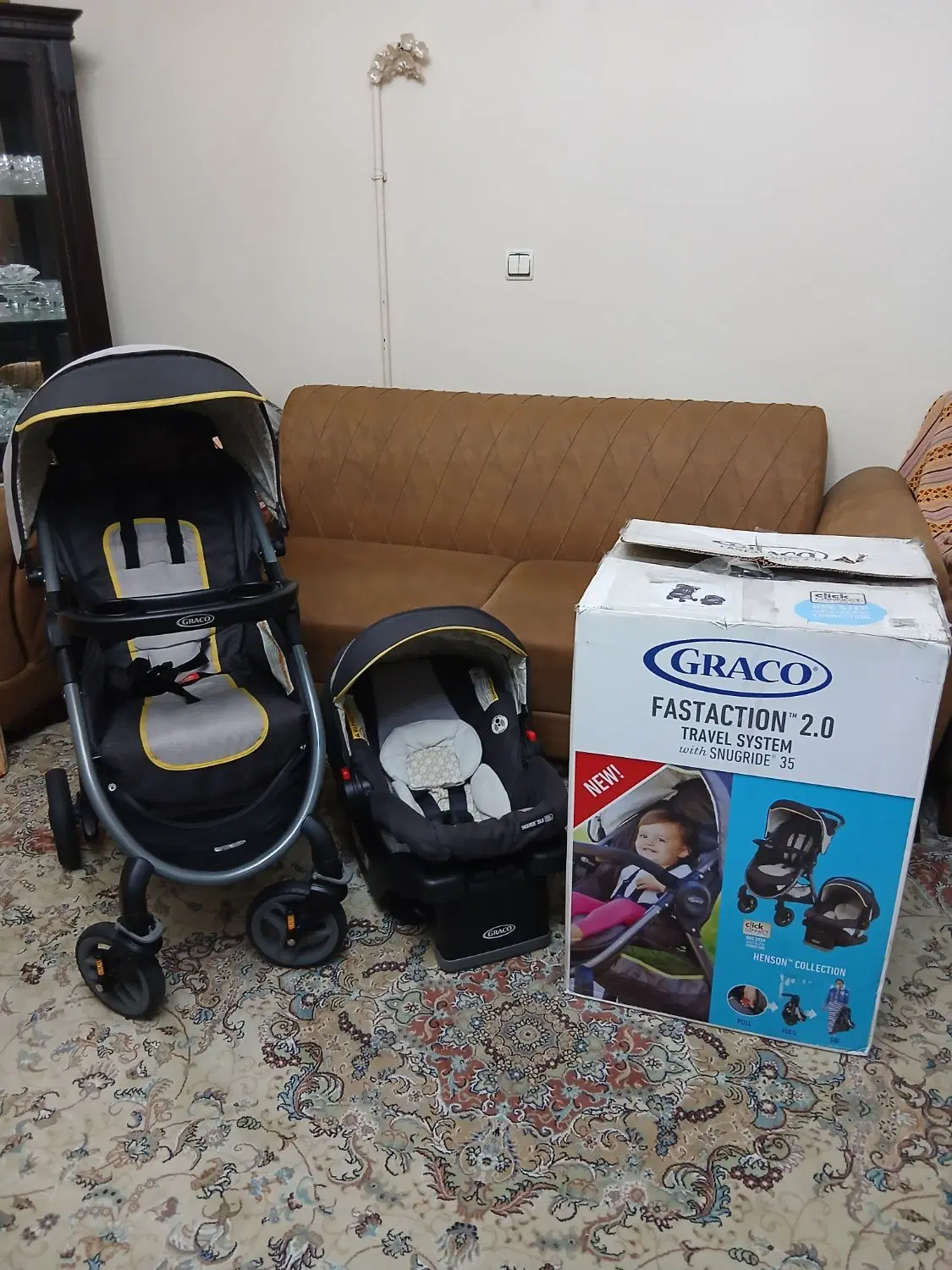 کالسکه کریر گراکو GRACO آمریکایی مدل click connect|کالسکه و لوازم جانبی|تهران, نارمک جنوبی|دیوار