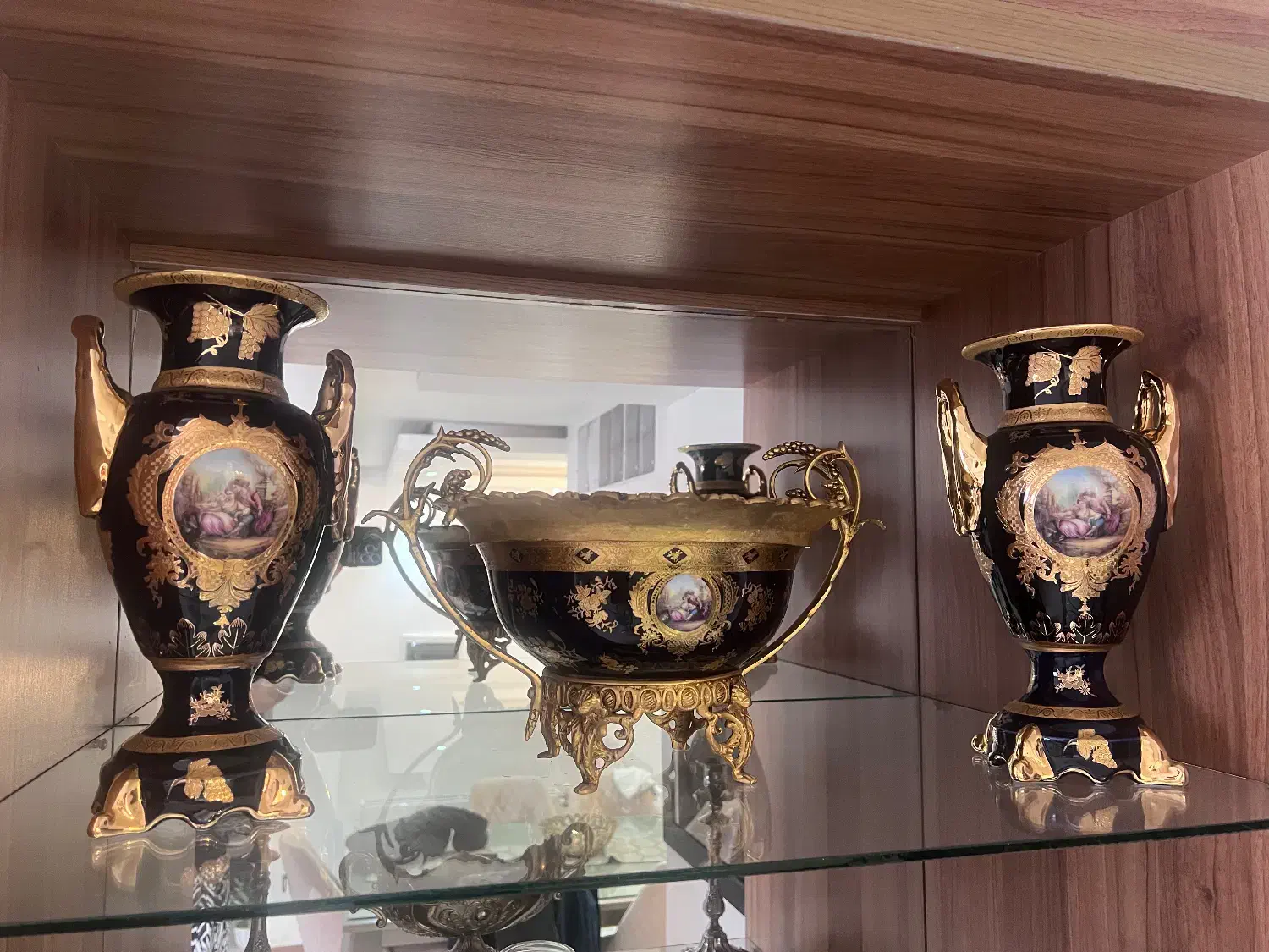 ست دکوری برنج|صنایع دستی و سایر لوازم تزئینی|شیراز, کوی وحدت|دیوار