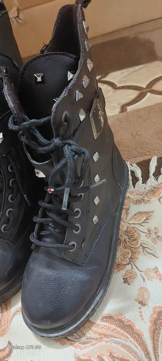 بوت چرم  زنانه|کیف، کفش، کمربند|گنبد کاووس, |دیوار