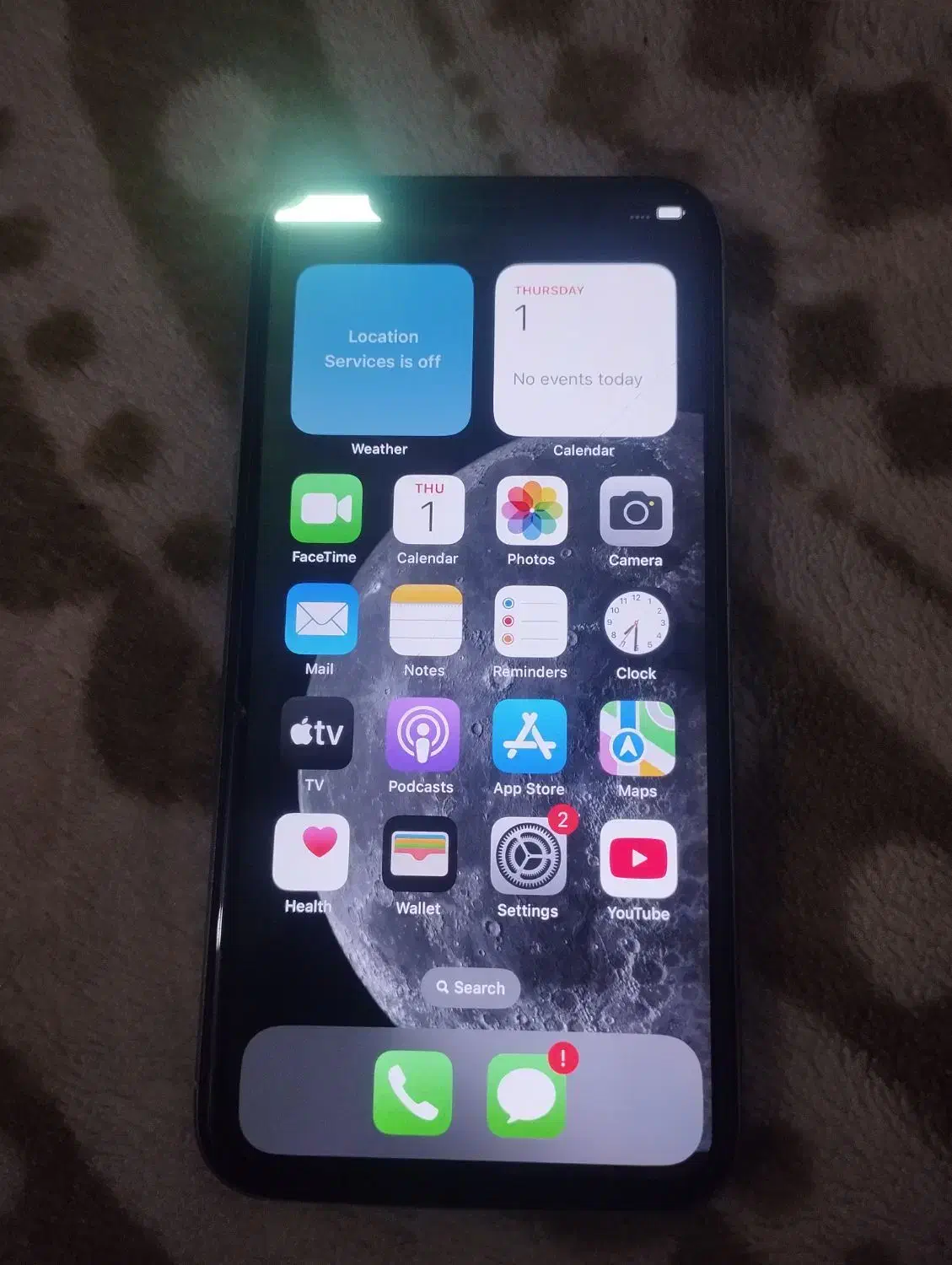 گوشی آیفون xخالی ۲۵۶گیگ|موبایل|چابهار, |دیوار