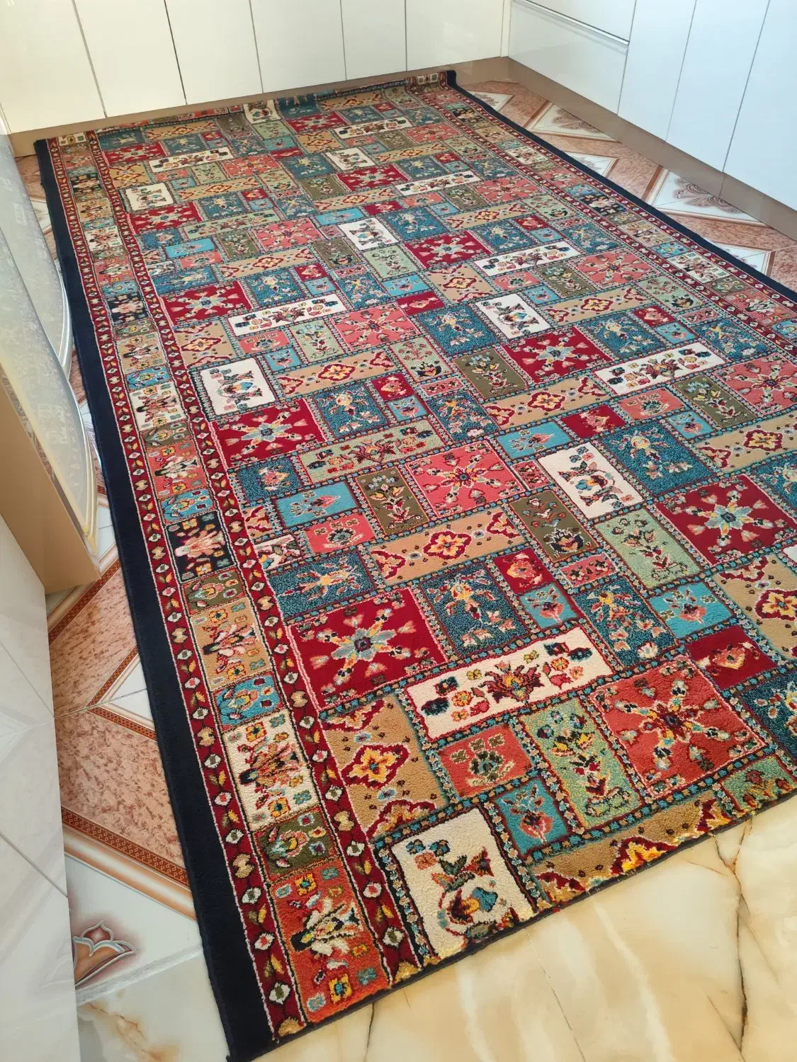 گلیم پز دار طرح سنتی|گلیم، جاجیم، گبه|سرپل ذهاب, |دیوار