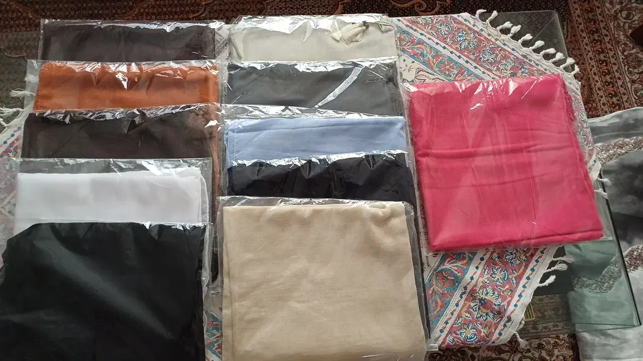 روسری وشال نخی|لباس|زنجان, |دیوار