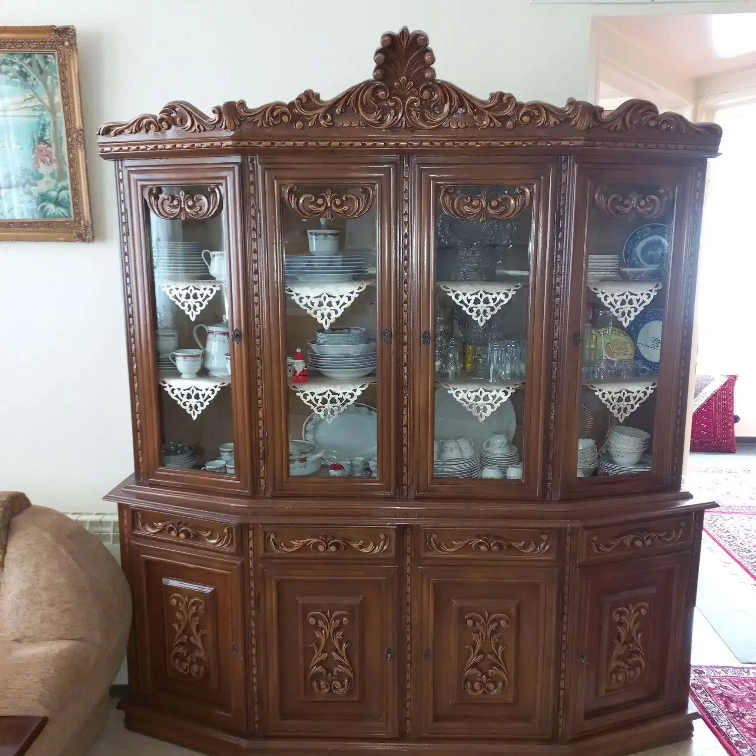 بوفه|بوفه، ویترین، کنسول|دماوند, گیلاوند|دیوار