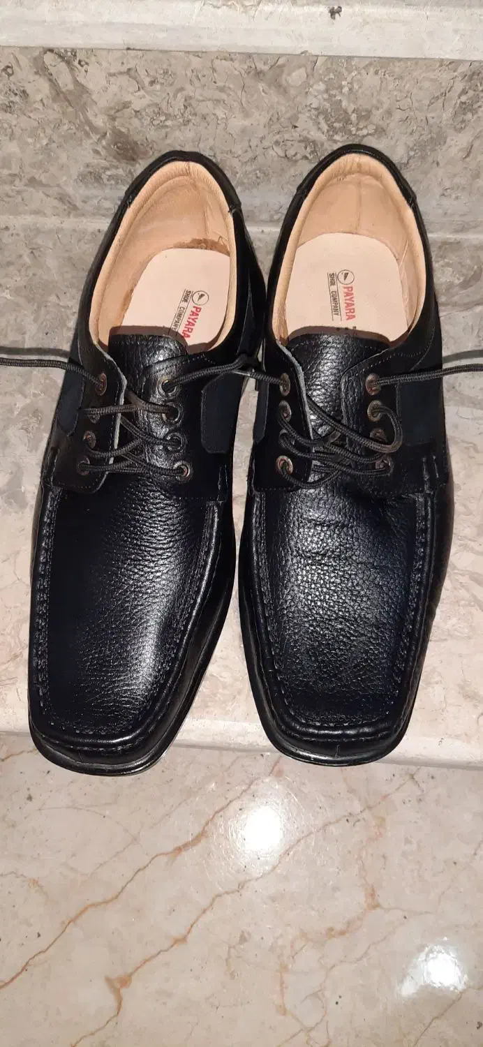 کفش چرم مردانه سایز ۴۶|کیف، کفش، کمربند|رشت, بوسار|دیوار
