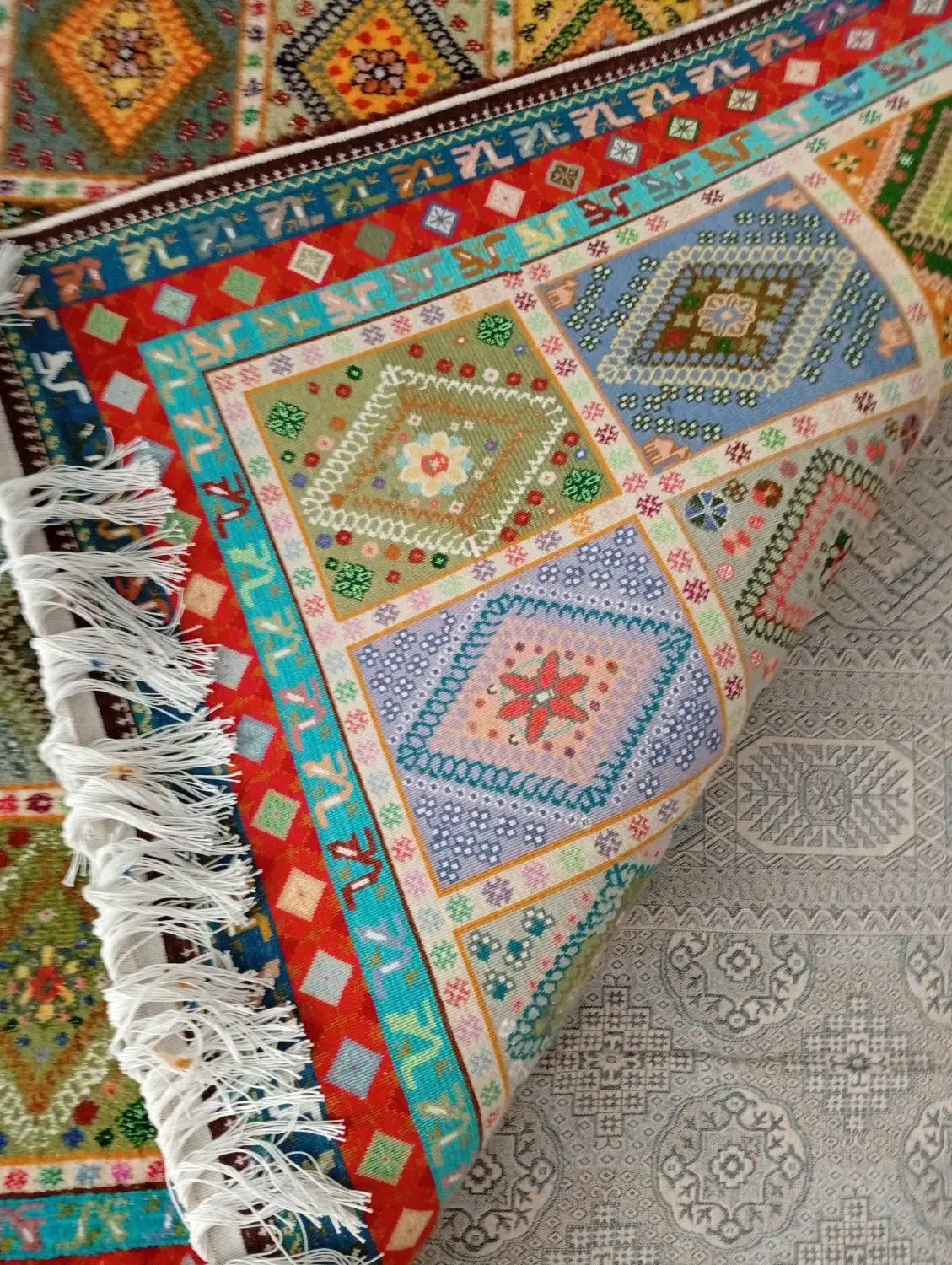 فرش دستبافت|فرش|شیراز, انجیر|دیوار