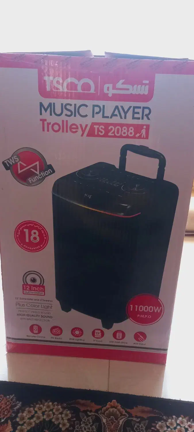 اسپیکر تسکو پلمپ|سیستم صوتی خانگی|رشت, فلسطین|دیوار