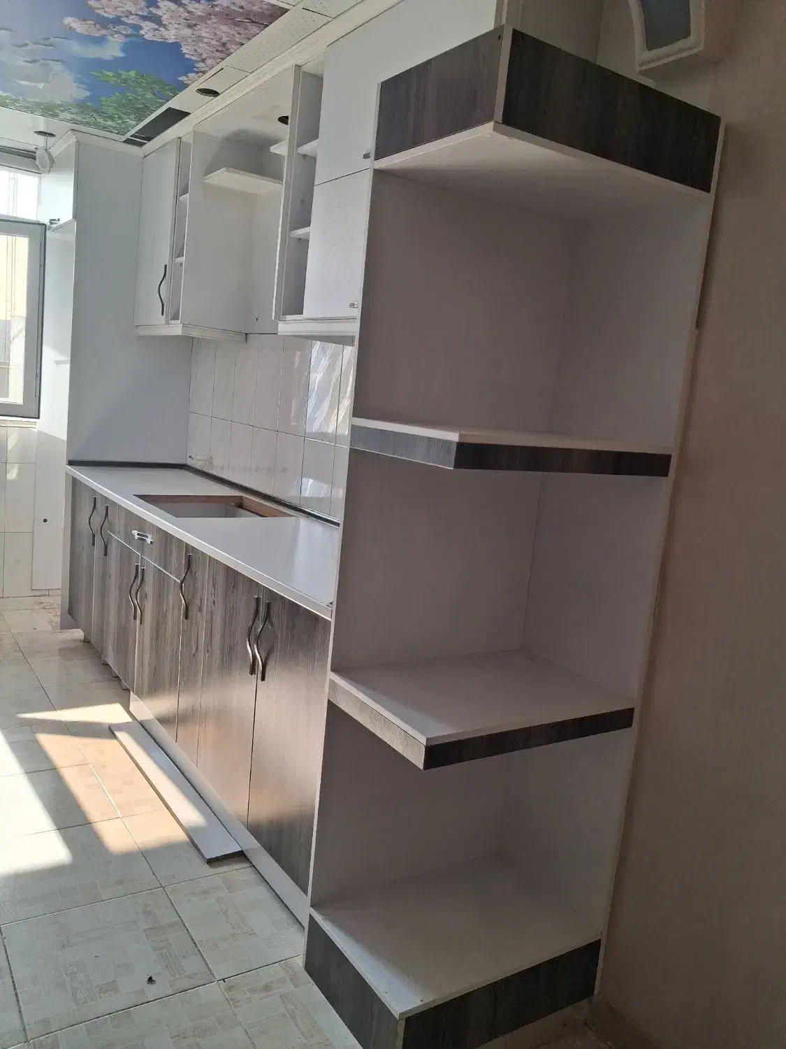 کمد دیواری و کابینت آشپزخانه ام دی اف|جاکفشی، کمد، دراور|گلستان (تهران), |دیوار