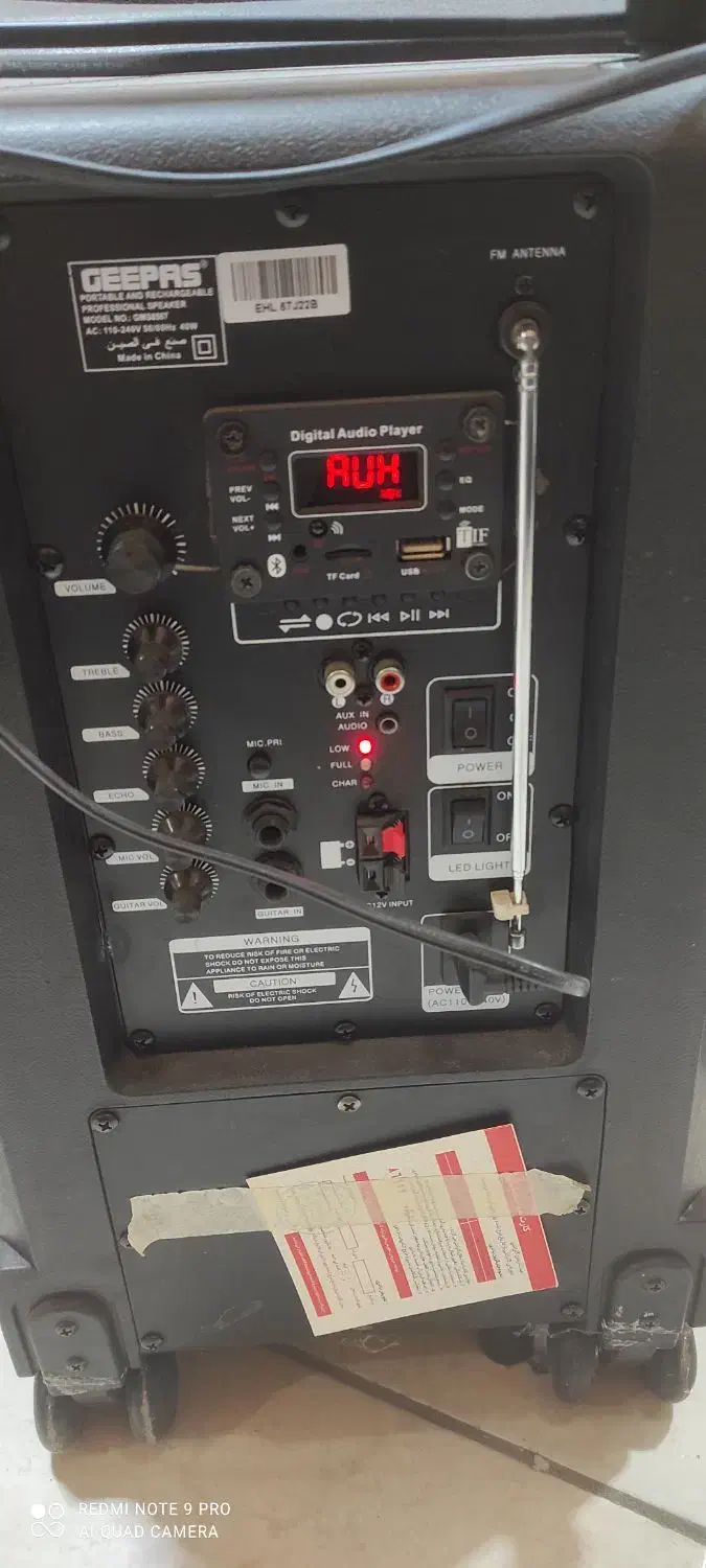 دو تا اسپیکر بلوتوثی سالم|پخش‌کننده همراه|برازجان, |دیوار