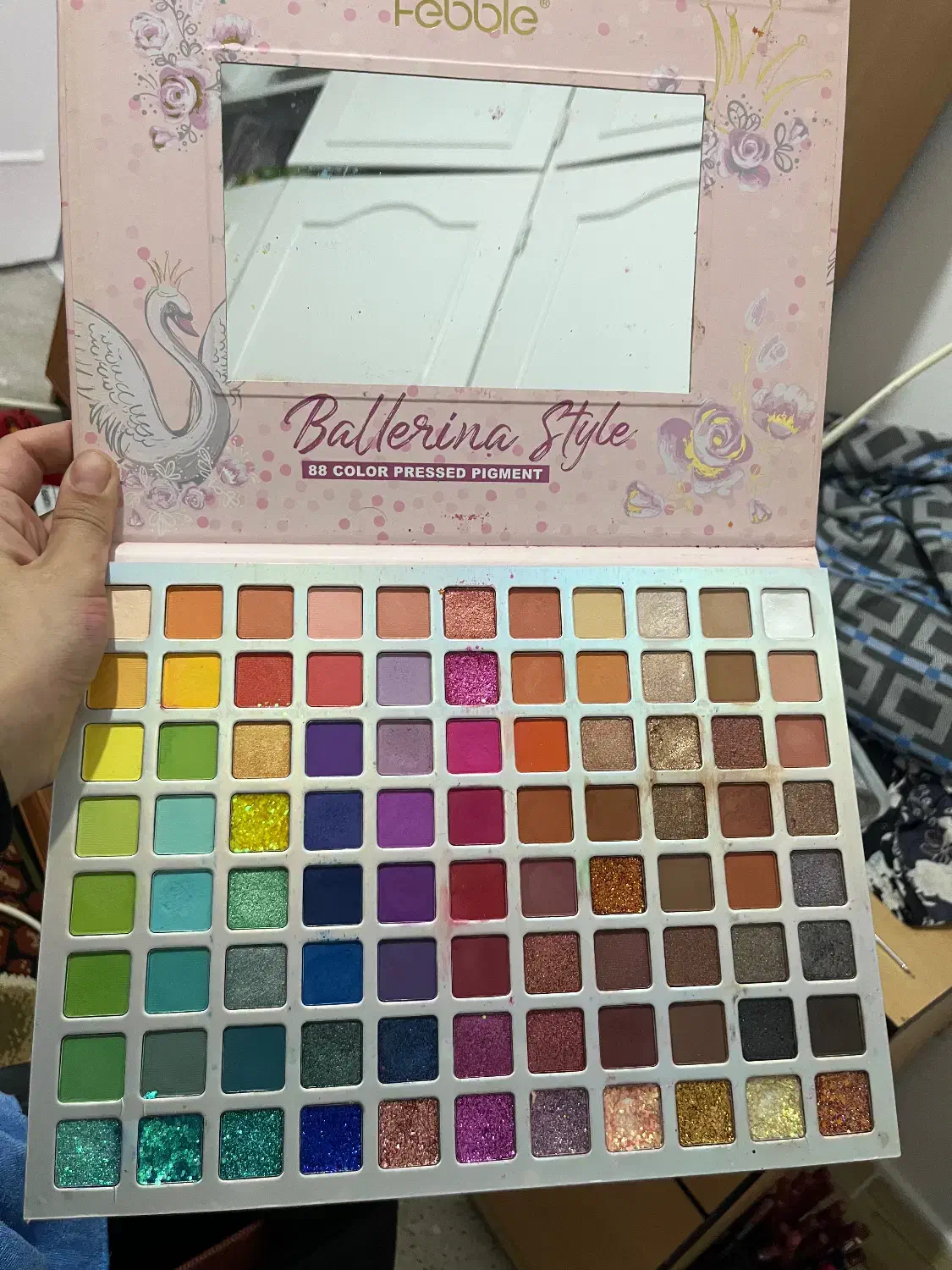 پالت سایه میکاپ فبل ۸۸ رنگ گلیتر سایه شاین مات|آرایشی، بهداشتی، درمانی|فردیس, شهرک شهید حسینی|دیوار