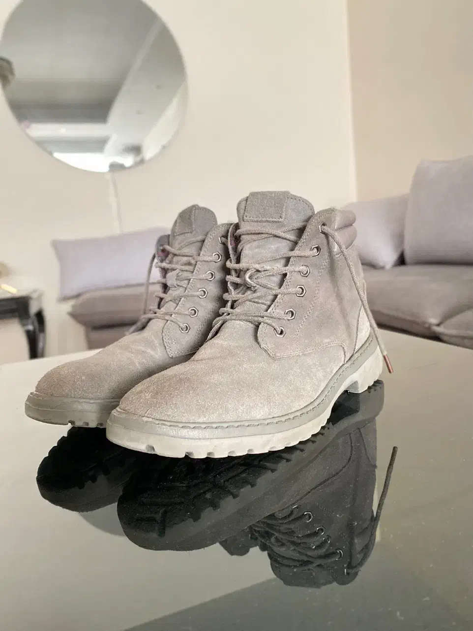 بوت طوسی دیود سایز ۴۴ نو|کیف، کفش، کمربند|تهران, زنجان جنوبی|دیوار