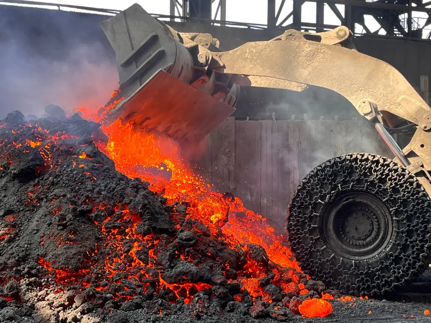 زنجیر چرخ لودر|ماشین‌آلات صنعتی|اصفهان, محمودآباد|دیوار