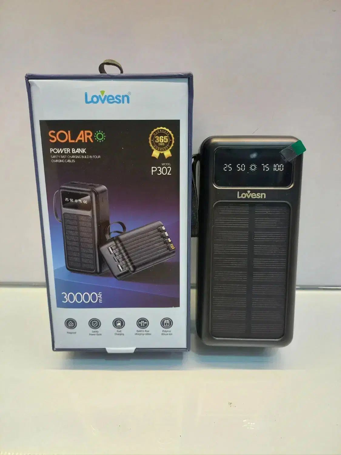 پاوربانک خورشیدی 30/000 آمپر سولار solar|لوازم جانبی موبایل و تبلت|اراک, |دیوار