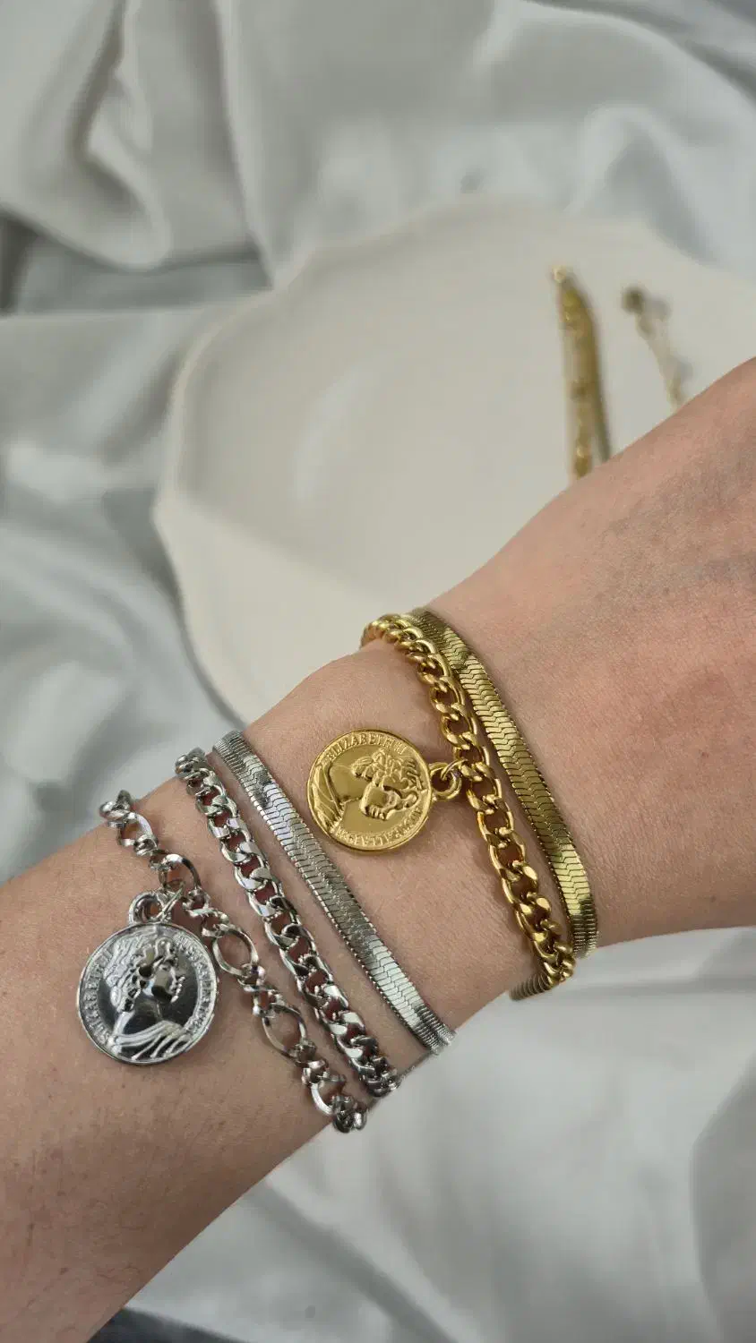 دستبند و گردنبند استیل|بدلیجات|تبریز, |دیوار