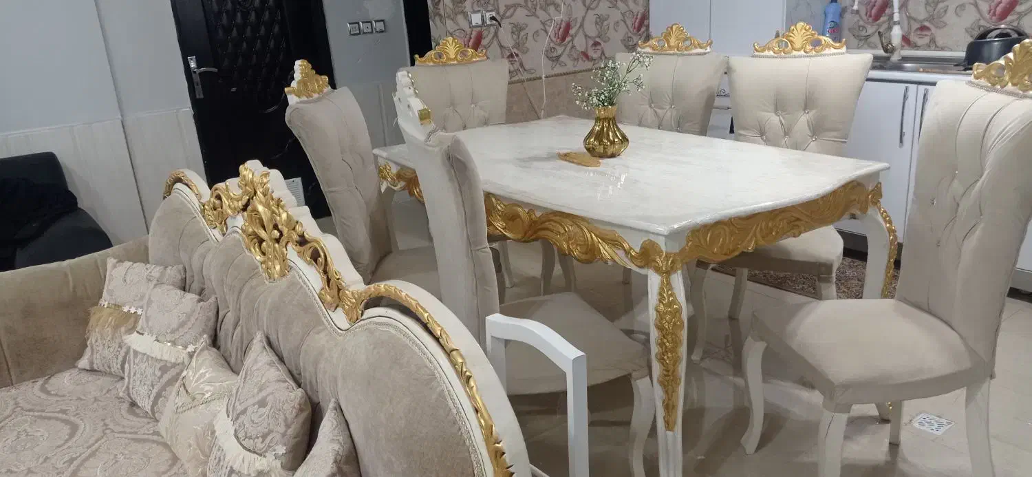 مبل و نهار خوری|مبلمان خانگی و میز عسلی|تربت‌حیدریه, بالا ولایت|دیوار