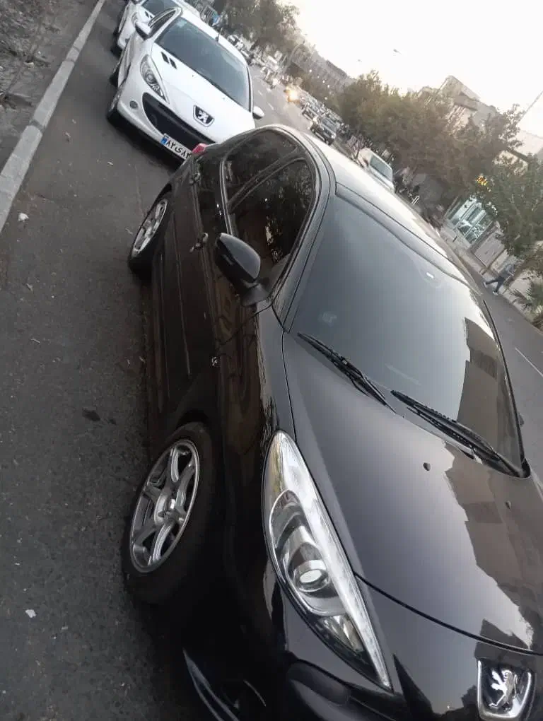 ۲۰۷ ارتقاء یافته.سقف شیشه آی|خودرو سواری و وانت|تهران, حافظیه|دیوار