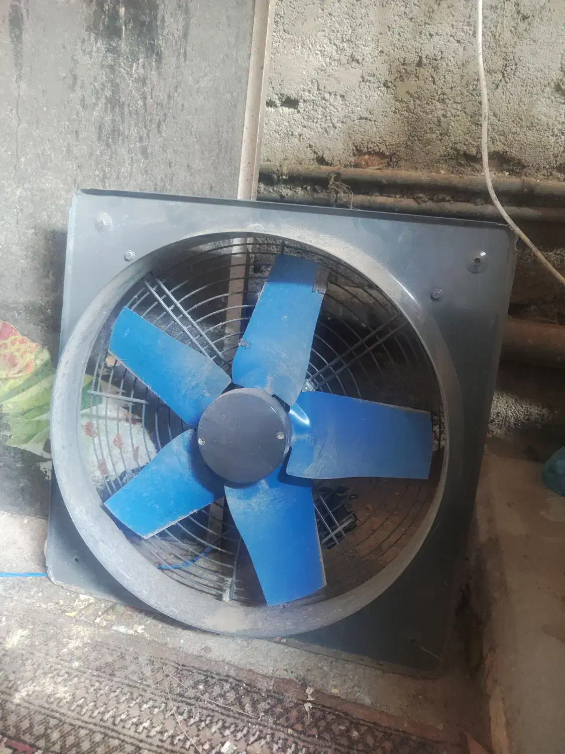 فن دمنده ۱۰روز کار کرده در حد|پنکه و تصفیهکنندهٔ هوا|رامیان, |دیوار