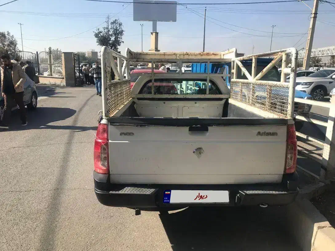 وانت آریسان دوگانه کارخانه مدل ۹۶ همراه با باربند|خودرو سواری و وانت|ارومیه, |دیوار