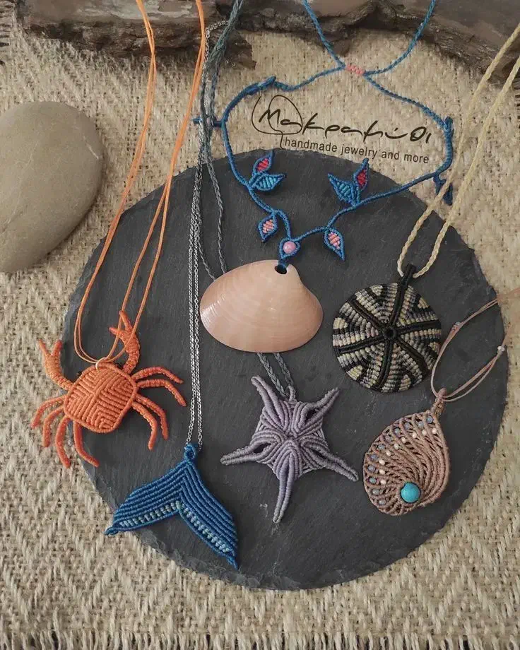 گردنبد میکرو مکرمه|زیورآلات و اکسسوری|شیراز, غدیر جنوبی|دیوار