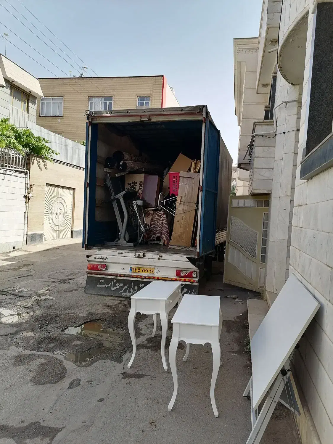 حمل بار و اثاثیه منزل با کارگر و کامیونت|خدمات حمل و نقل|نیشابور, طالقانی|دیوار