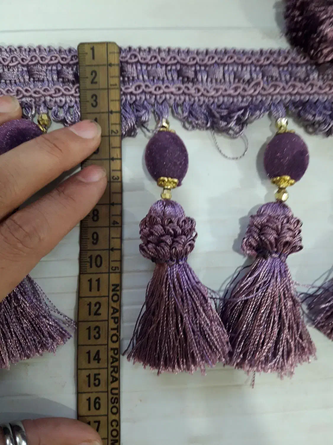 نوار یراق پرده نوار مبل و کوسن ابریشم|پرده، رانر، رومیزی|قرچک, امین آباد|دیوار