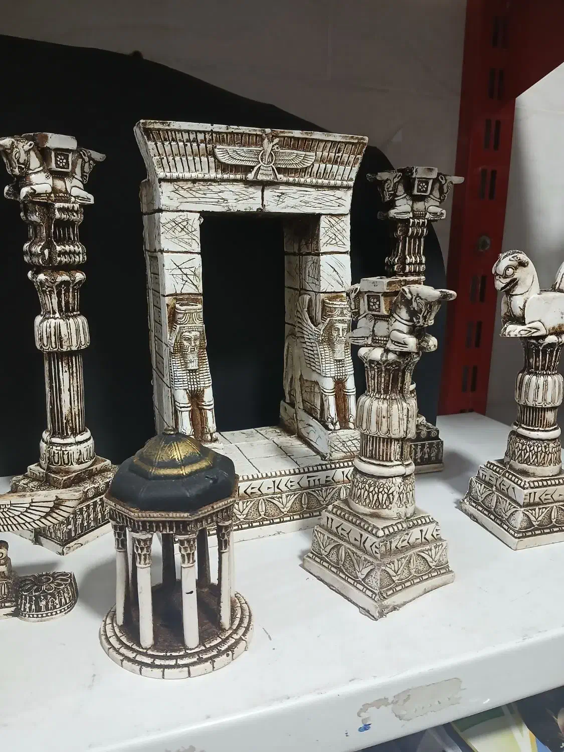 مجسمه های هخامنشی|مجسمه، تندیس، ماکت|شیراز, تندگویان|دیوار