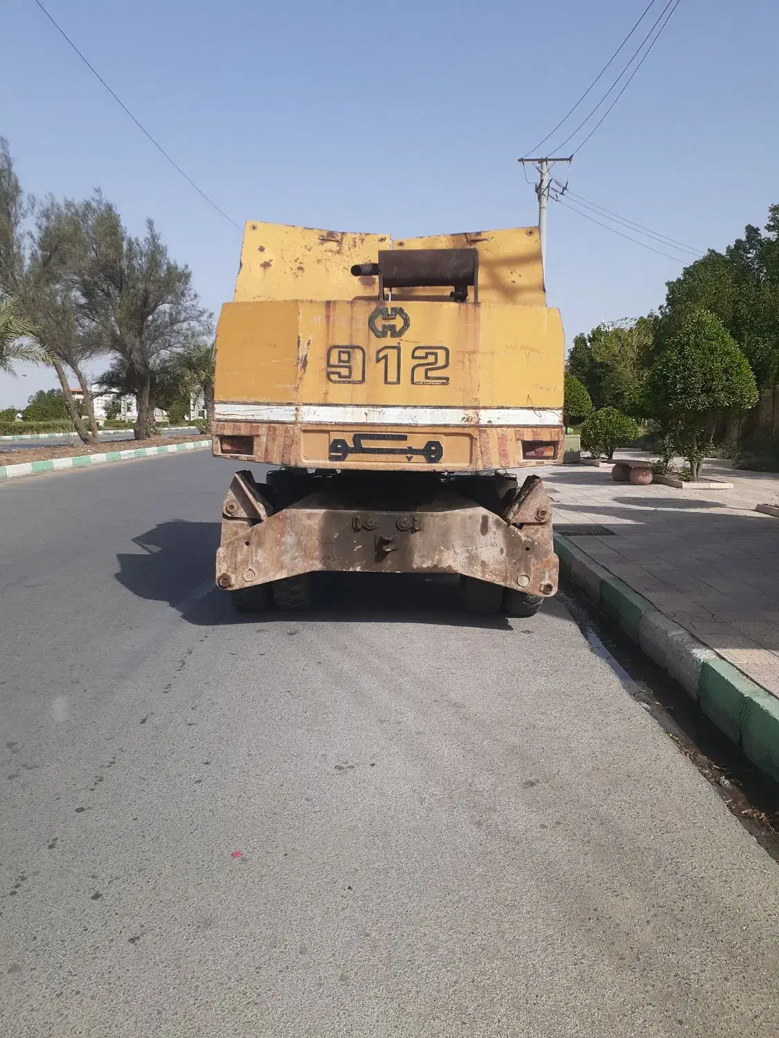 بیل مکانیکی هپکو ۹۱۲ چرخ لاستیکی|خودرو سنگین|آبادان, |دیوار