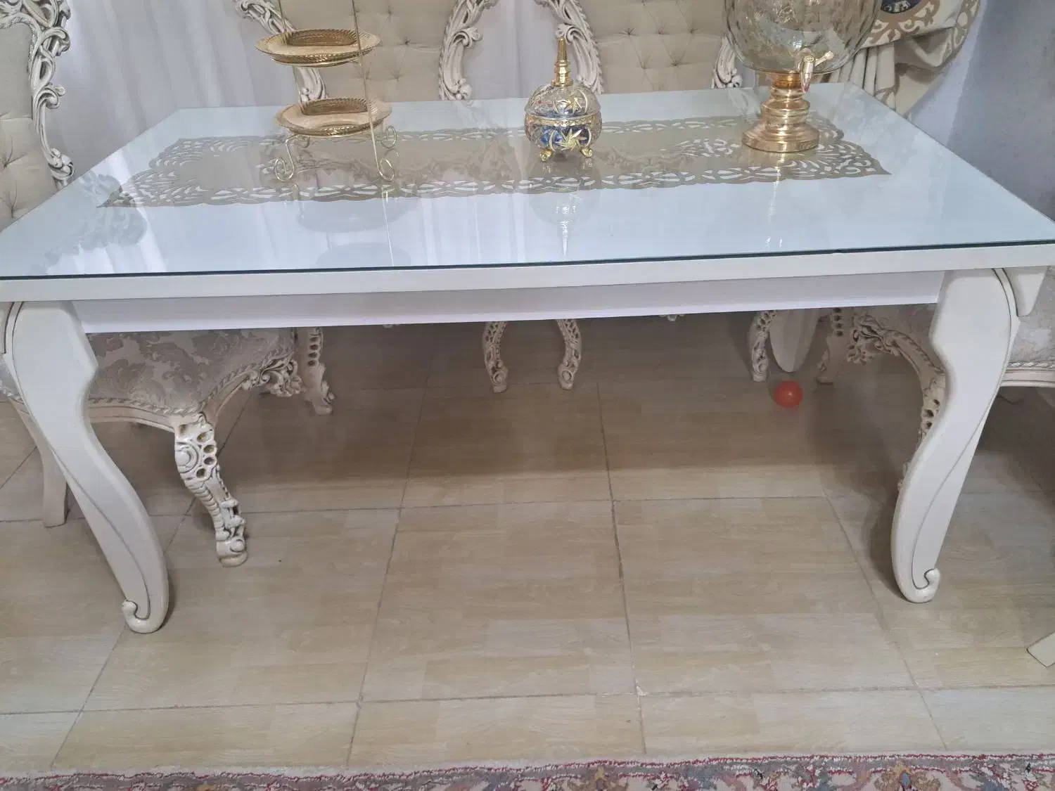 میزنهارخوری شش نفره|میز و صندلی غذاخوری|تبریز, |دیوار