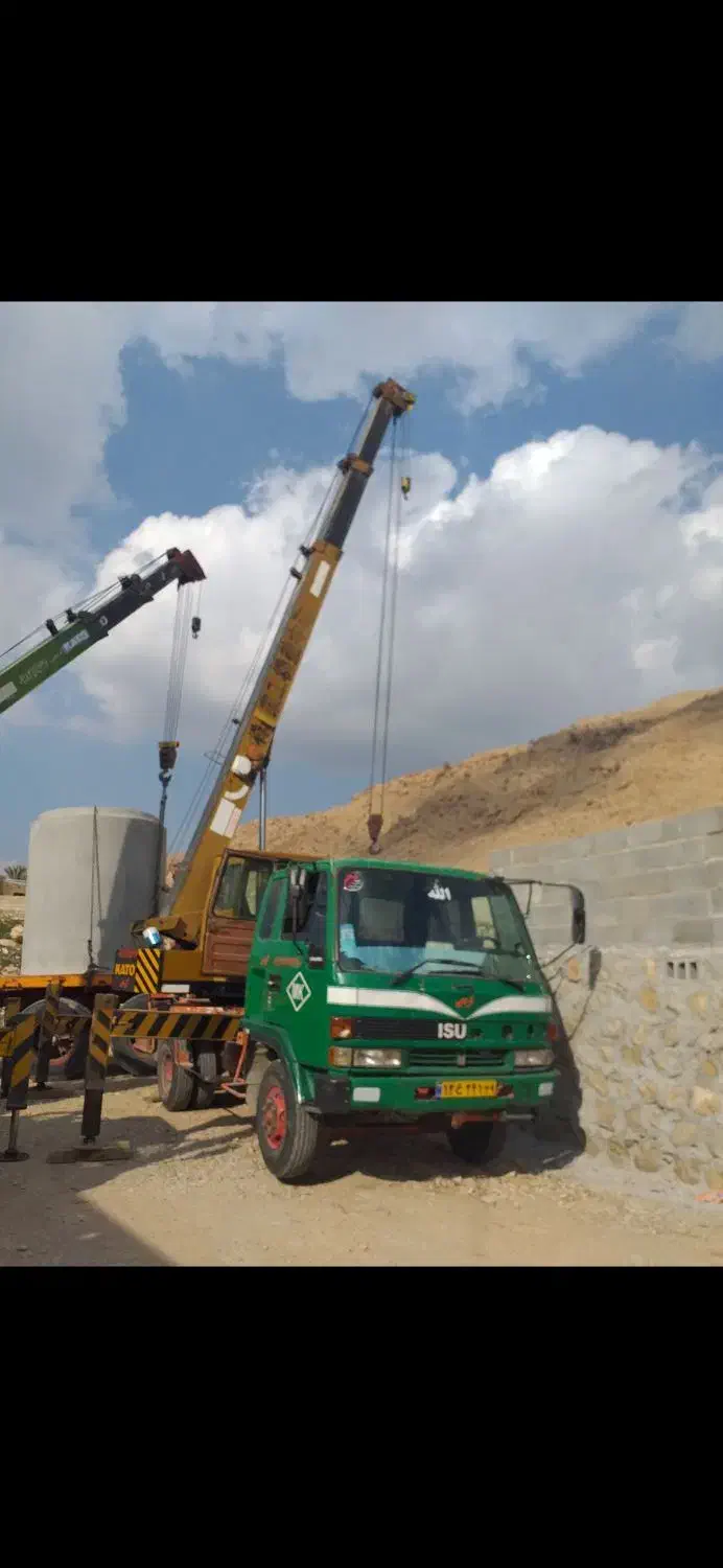 اجاره جرثقیل7تن 30متر دکل|خدمات حمل و نقل|کرمانشاه, |دیوار