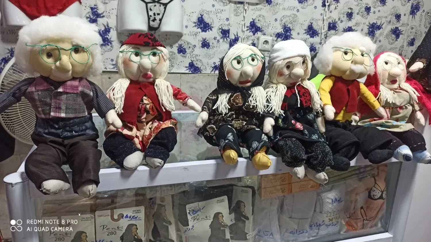 عروسک ننه سرماباآقاجون|صنایع دستی و سایر لوازم تزئینی|کرمانشاه, |دیوار