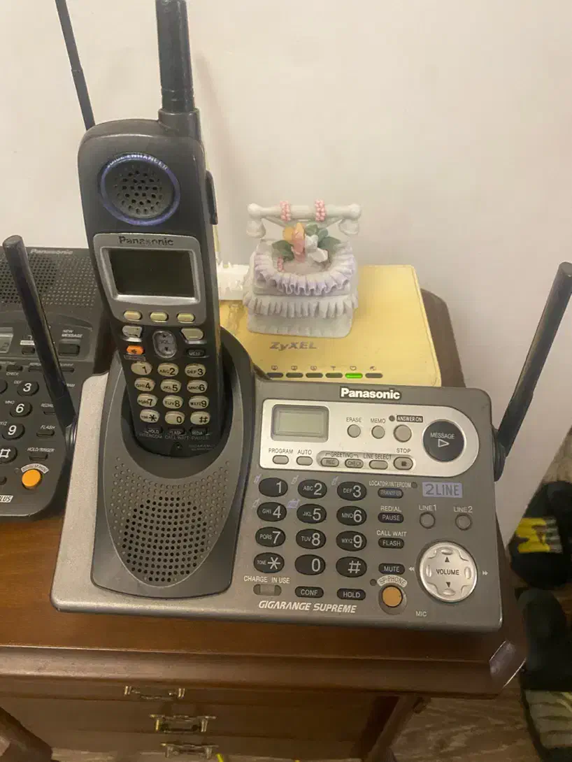 تلفنبیسیمپاناسونیکدوخط|تلفن رومیزی|ساری, |دیوار