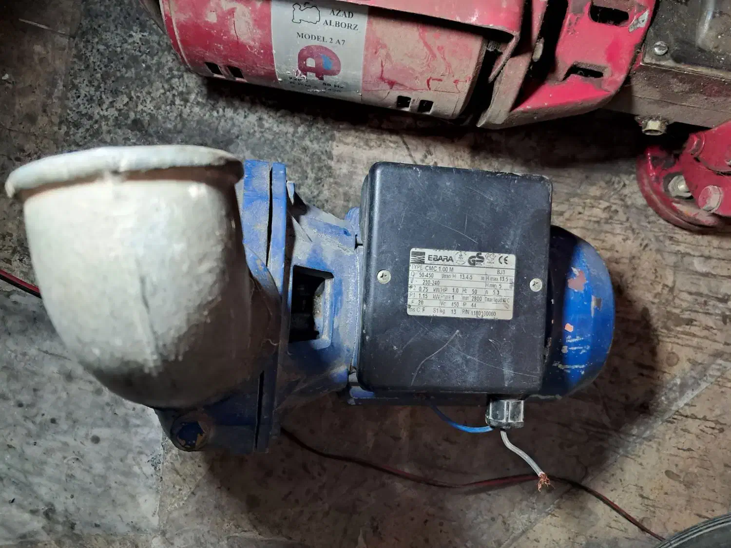 پمپ یک اسب اباراوسیرکولاتور البرز|مصالح و تجهیزات ساختمان|تهران, شهرک بوعلی|دیوار