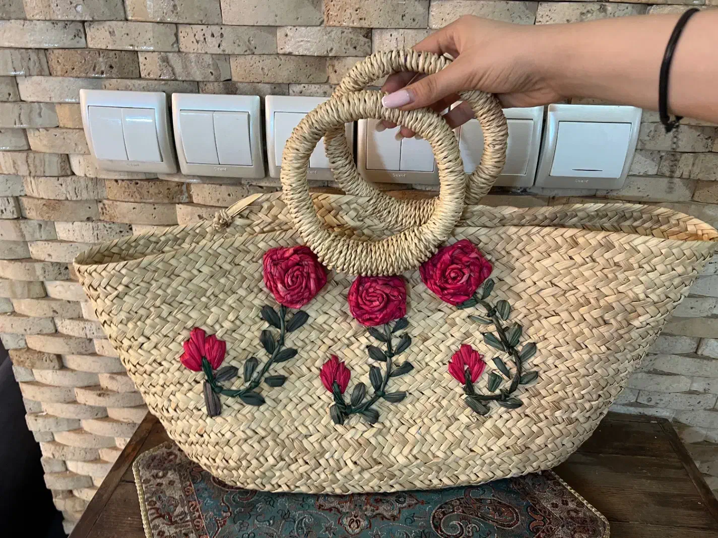 سبد حصیری نو|صنایع دستی و سایر لوازم تزئینی|مشهد, رضاشهر|دیوار