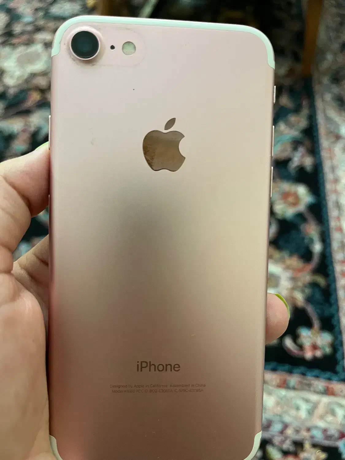 گوشی آیفون ۷ رزگلد سالم سالم|موبایل|تهران, گلستان (شهرک راه آهن)|دیوار