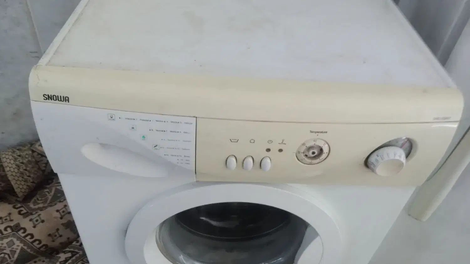 لباسشویی اتومات اسنوا میز ساعت کمد|ماشین لباسشویی و خشککن لباس|مشهد, شهید قربانی|دیوار