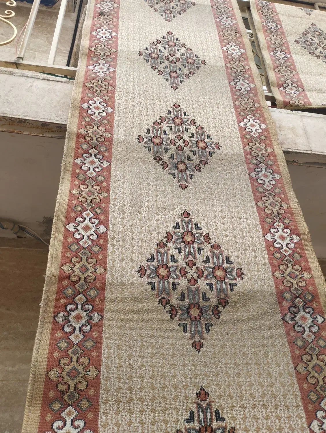 گلیم راه پله|گلیم، جاجیم، گبه|اراک, |دیوار