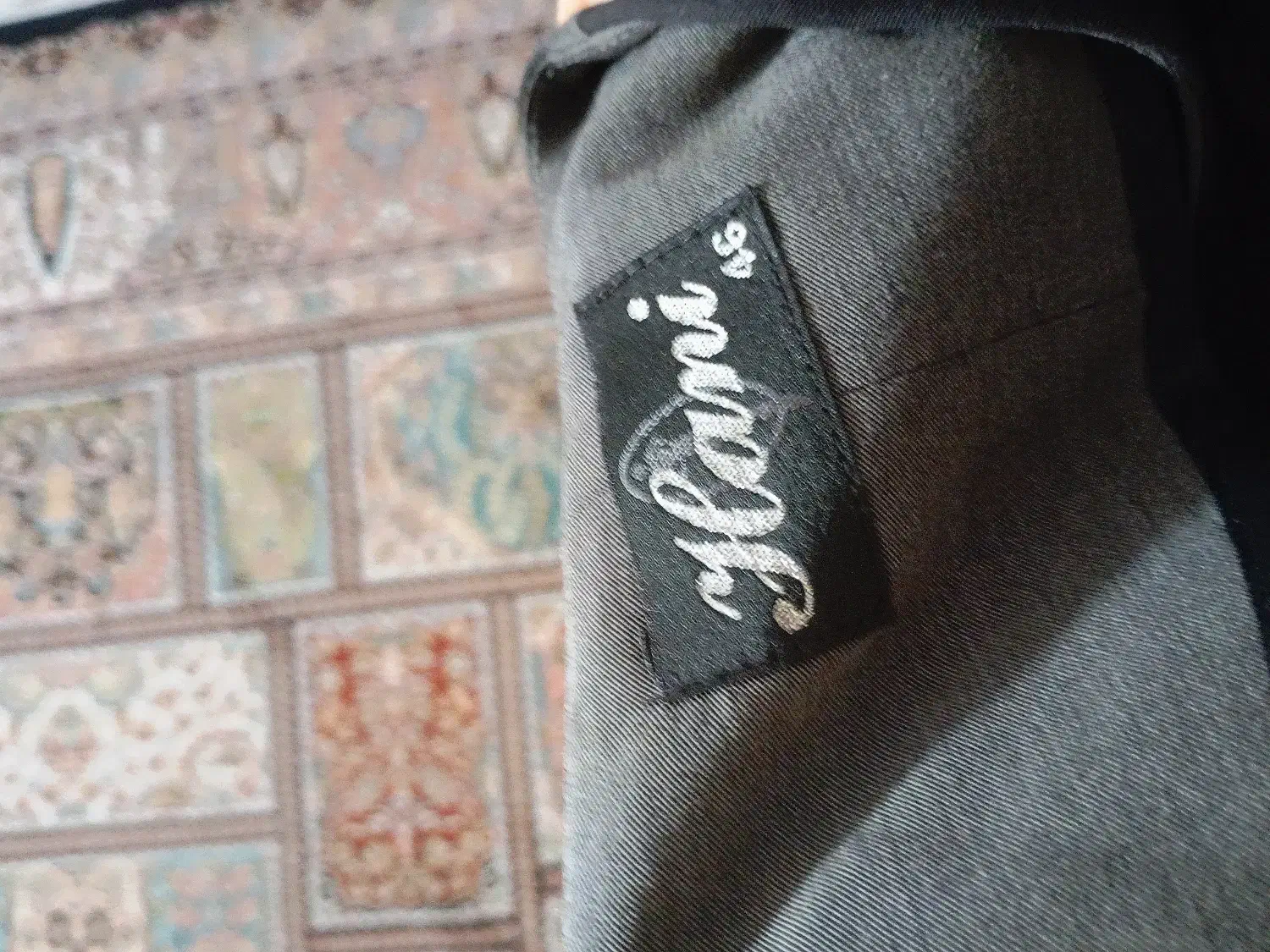 مانتوشلوار کارمندی سرمهای و توسی سایز۴۶ سده لنجان|لباس|لنجان, |دیوار