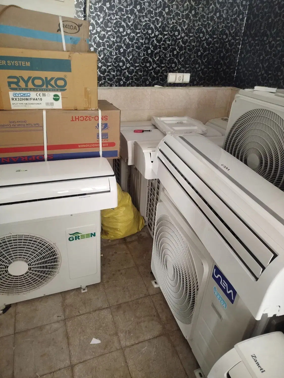 فروشنده و خرید کولرگازی اسپیلت و همه نوع کولر گازی|کولر گازی و فنکوئل|تهران, مسعودیه|دیوار